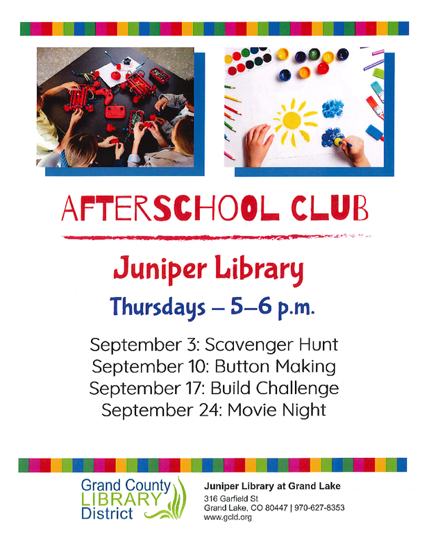 GC Library Fliers