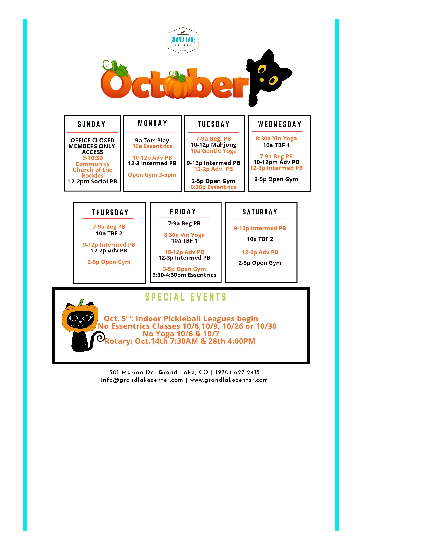 GL Center October