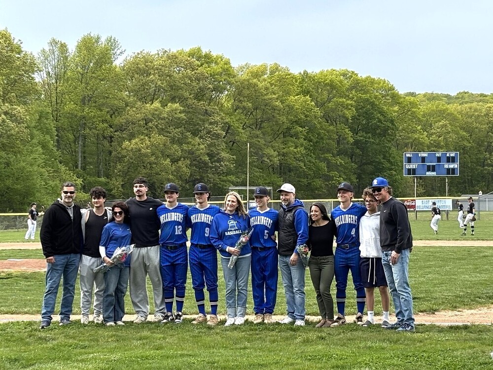 2026 Baseball Senior Night Athletes and Parents