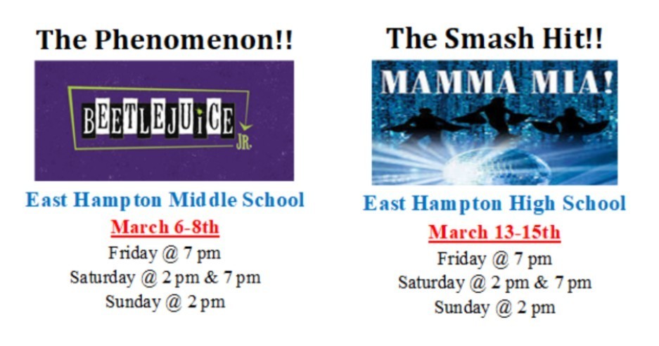 HS & MS Drama Shows