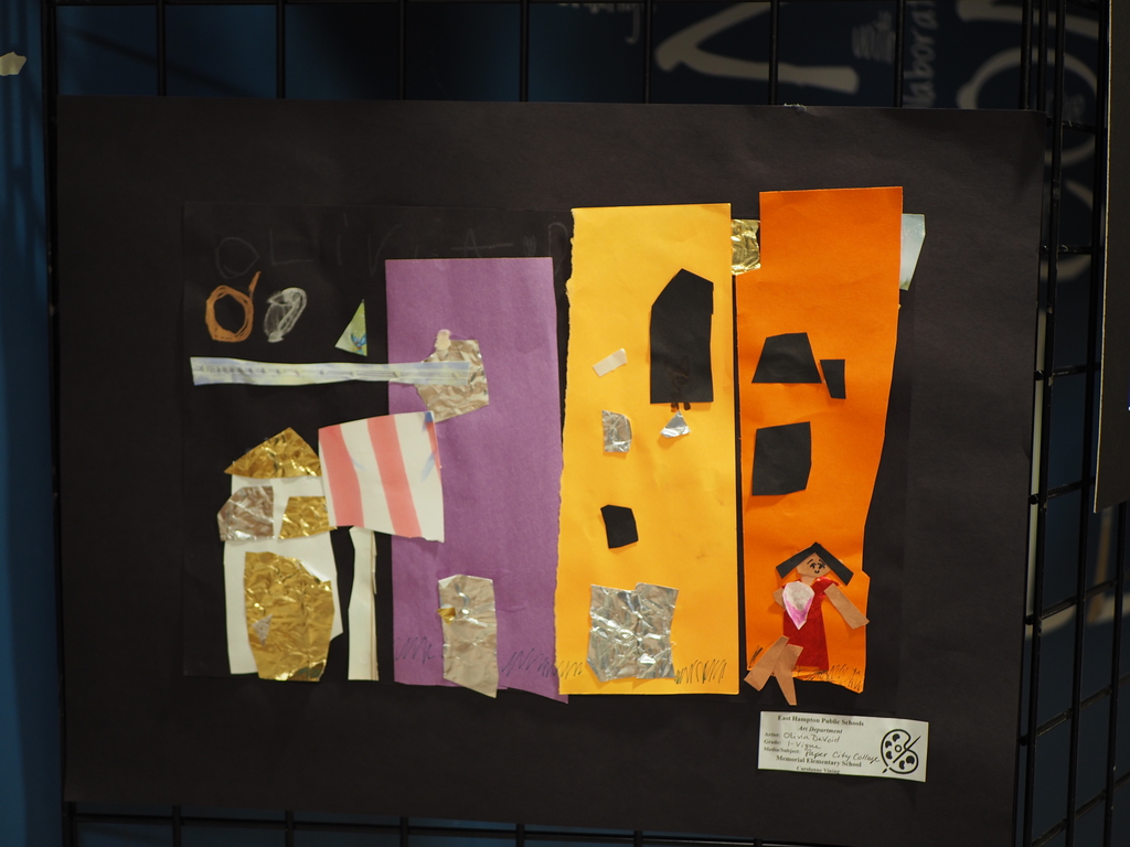 1st Grade Paper City Collage