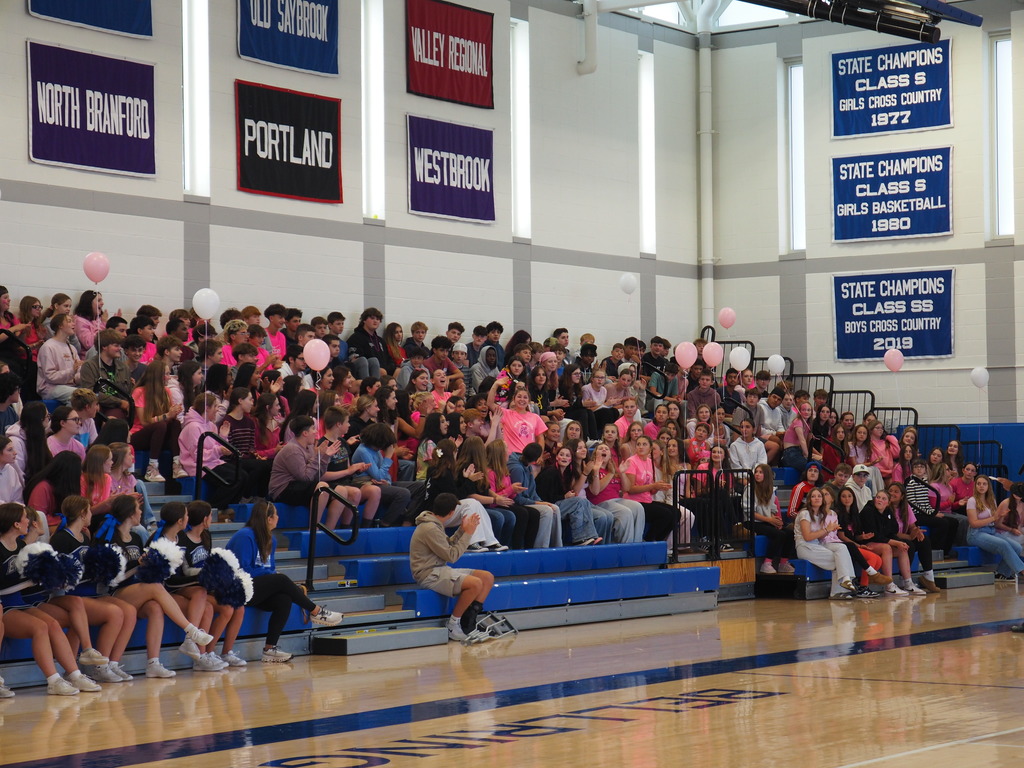 Students on Bleachers