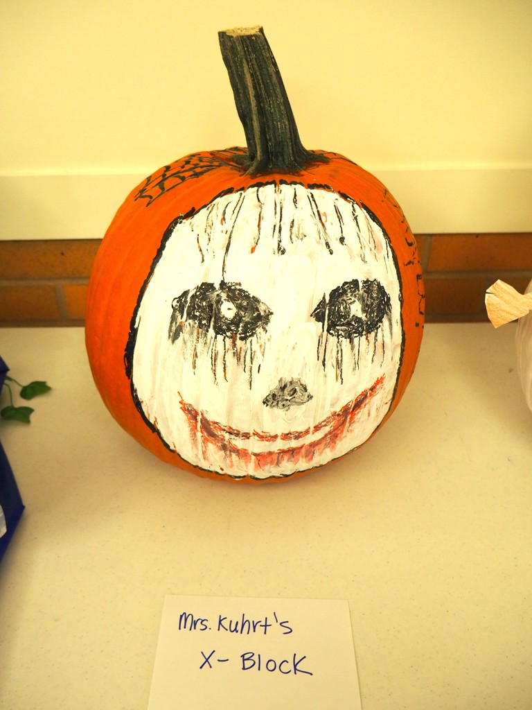 Decorated Pumpkin