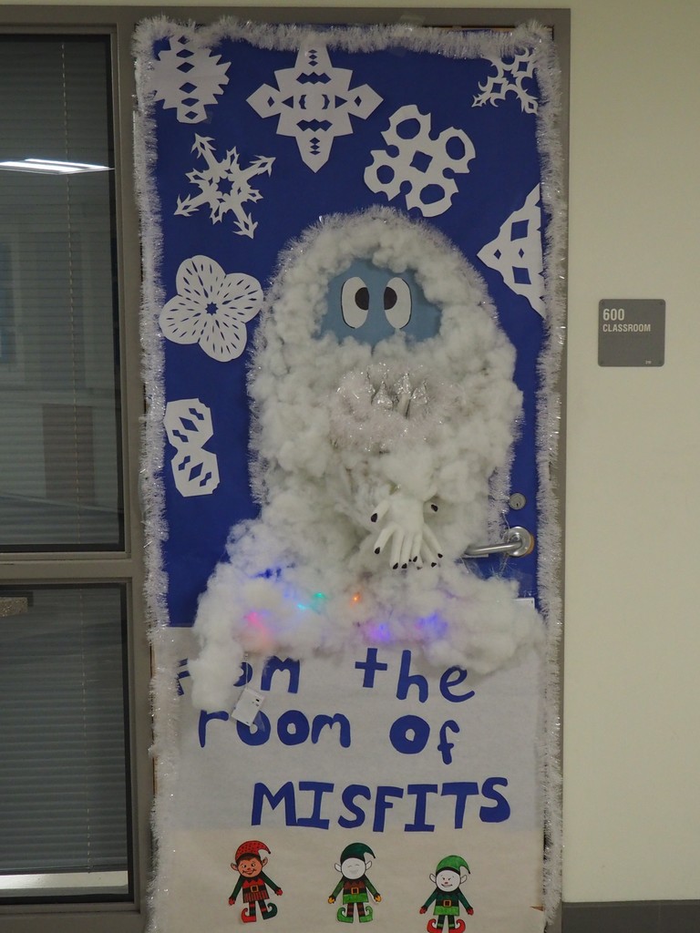 Decorated door