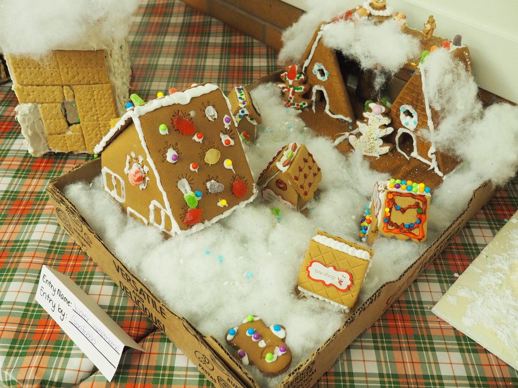 Gingerbread village