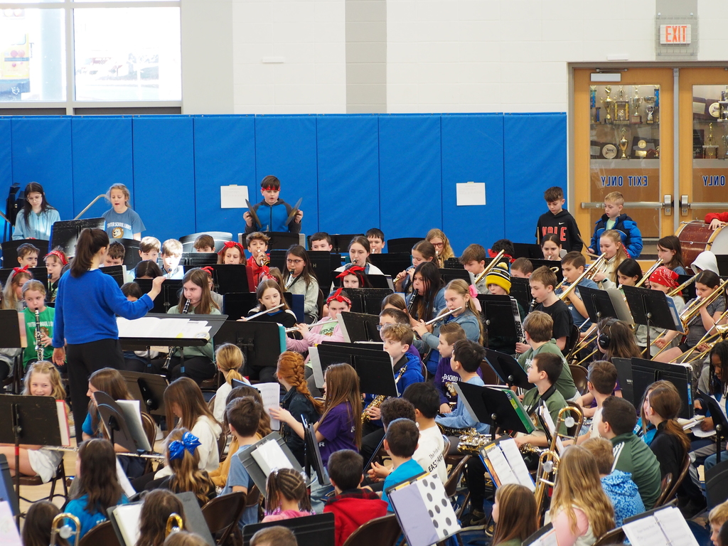 Center School Band at Step-up Concert