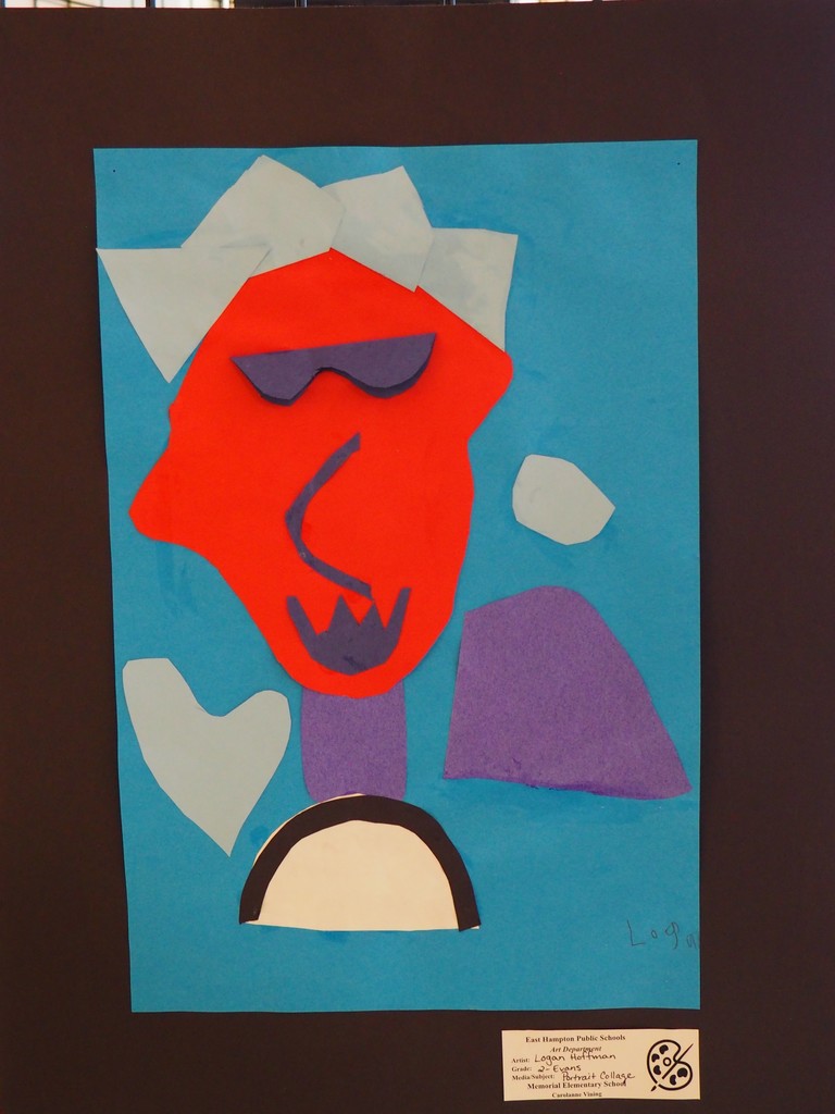 Memorial Portrait Collage Media: Paper