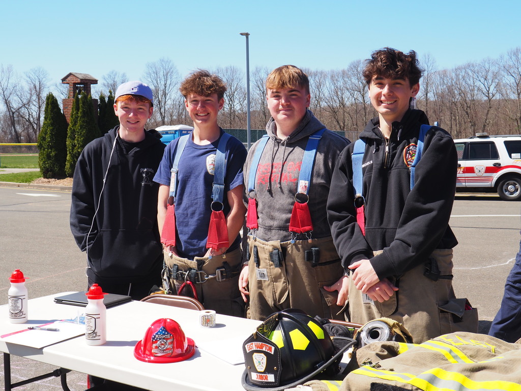 4 Junior Male Firefighters