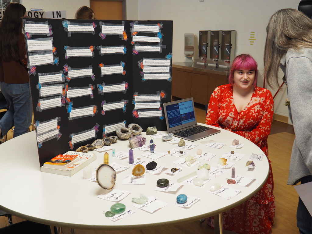 Crystal collection display