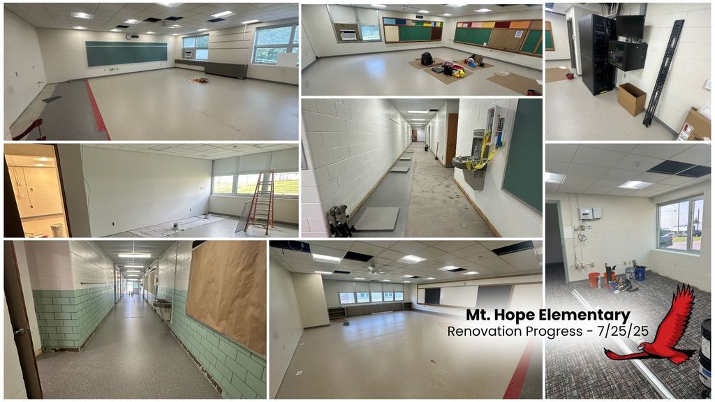 Mt Hope Renovation Progress 7:25:25