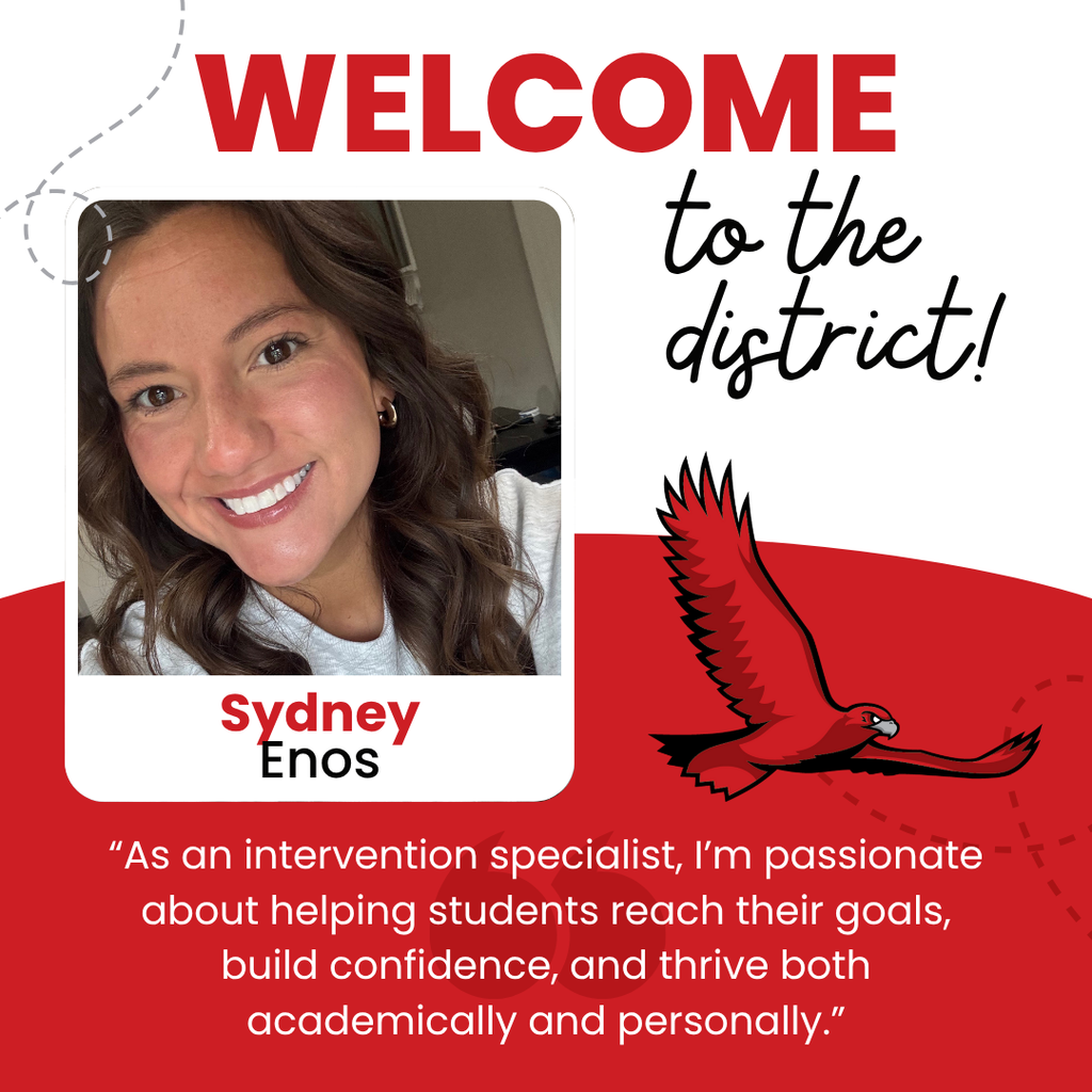 Welcoming Sydney Enos to the district