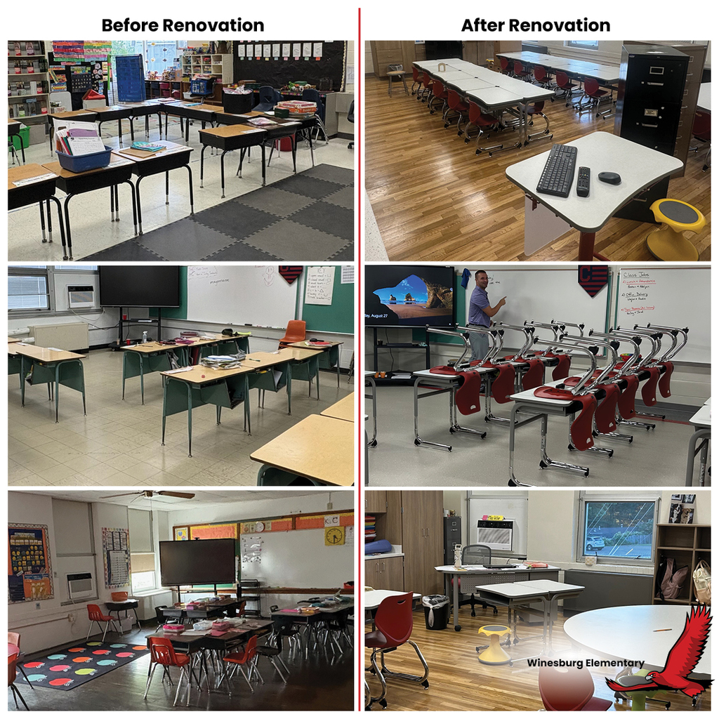 Winesburg Before & After Photos