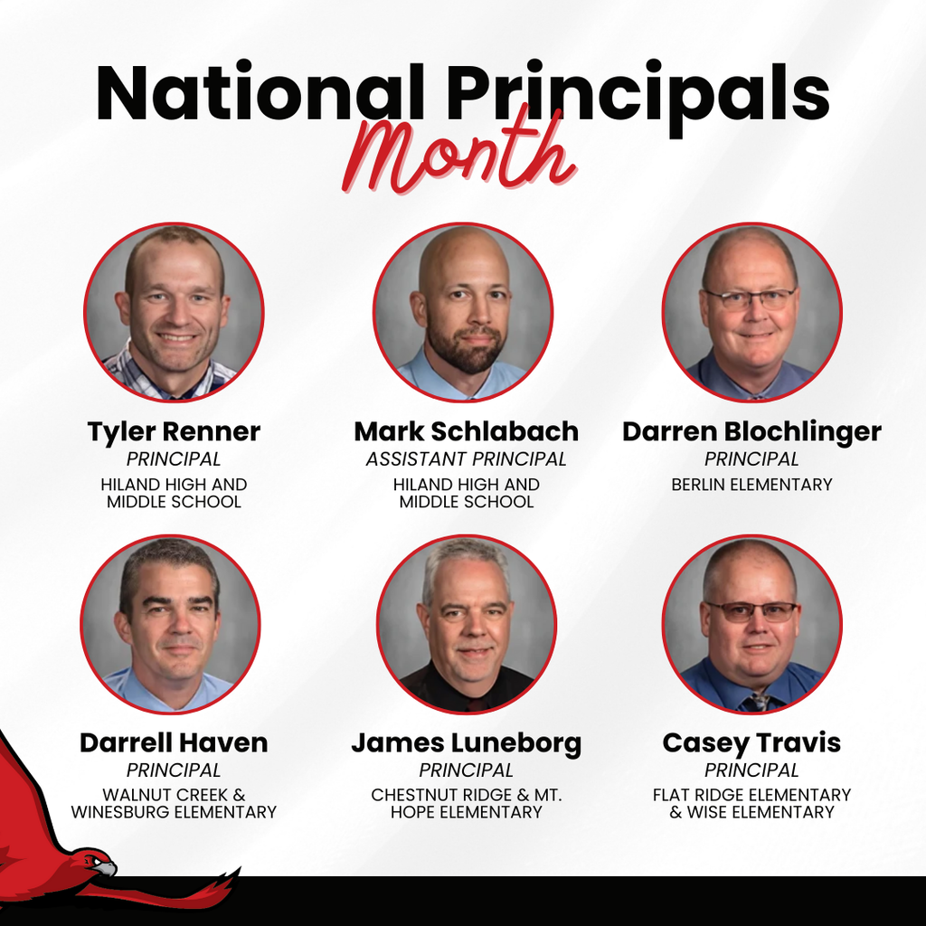National Principals Month - Photos and Names