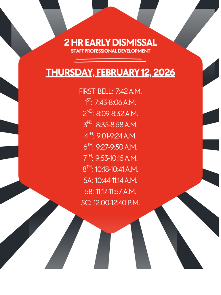Thursday, February 12 Bell Schedule
