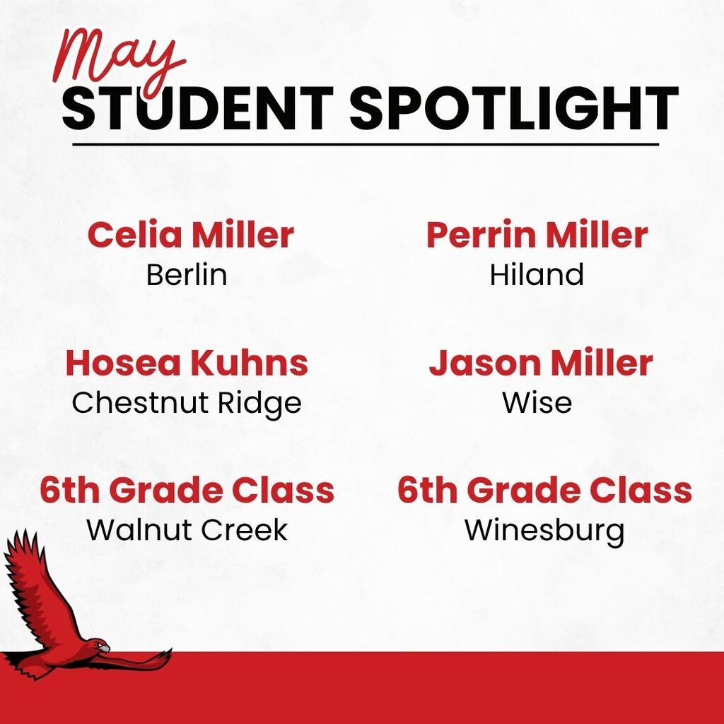 Celia Miller, Perrin Miller, Jason Miller, Hosea Kuhns, 6th Grade Class