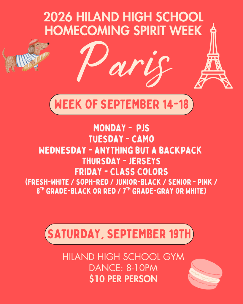 Homecoming Spirit Week