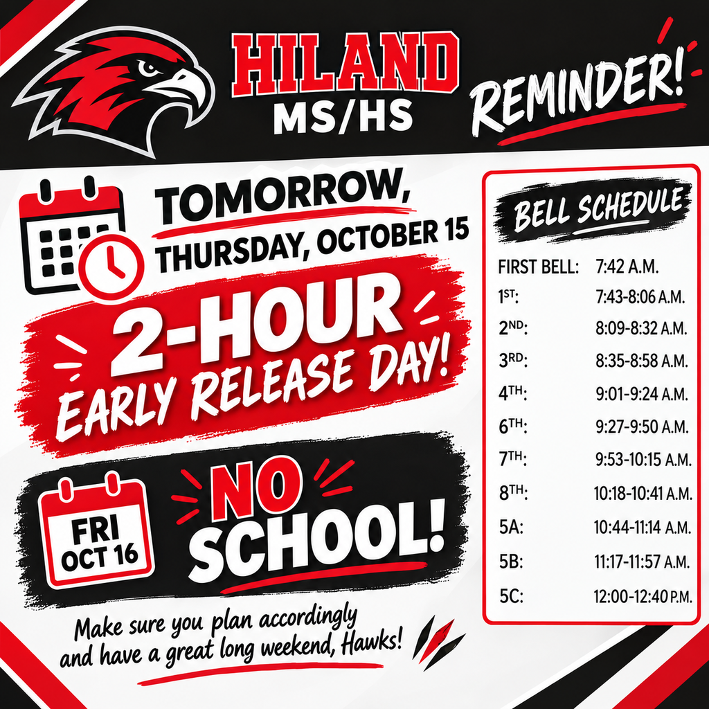 2 HR Early Release