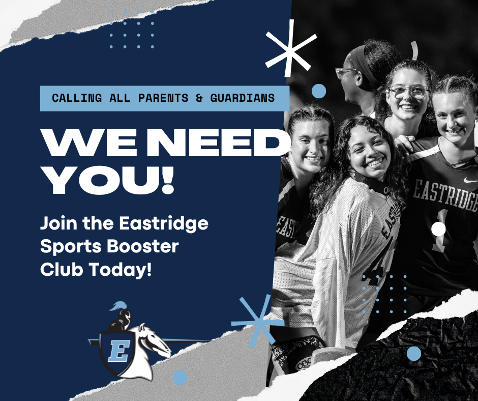 Calling all parents and guardians, we need you! Join the sports booster club today!