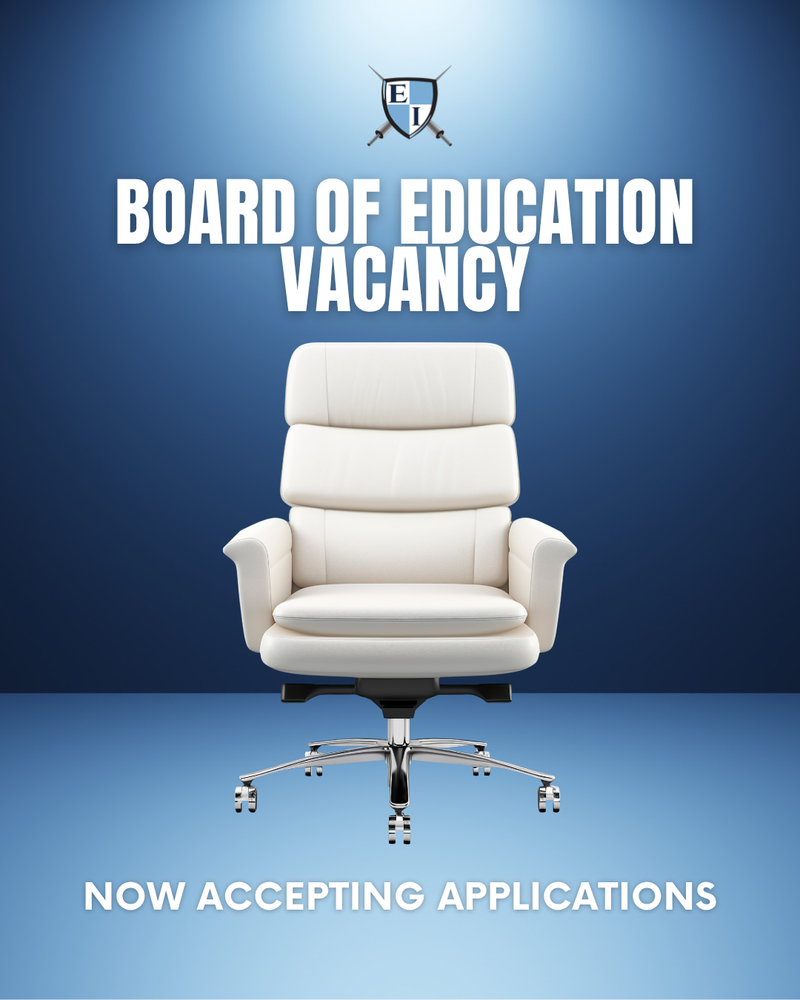 Board of Education Vacancy.  Now Accepting Applications