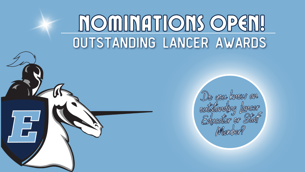 Nominations open outstanding lancers awards Do you know an outstanding lancer educator or staff member?