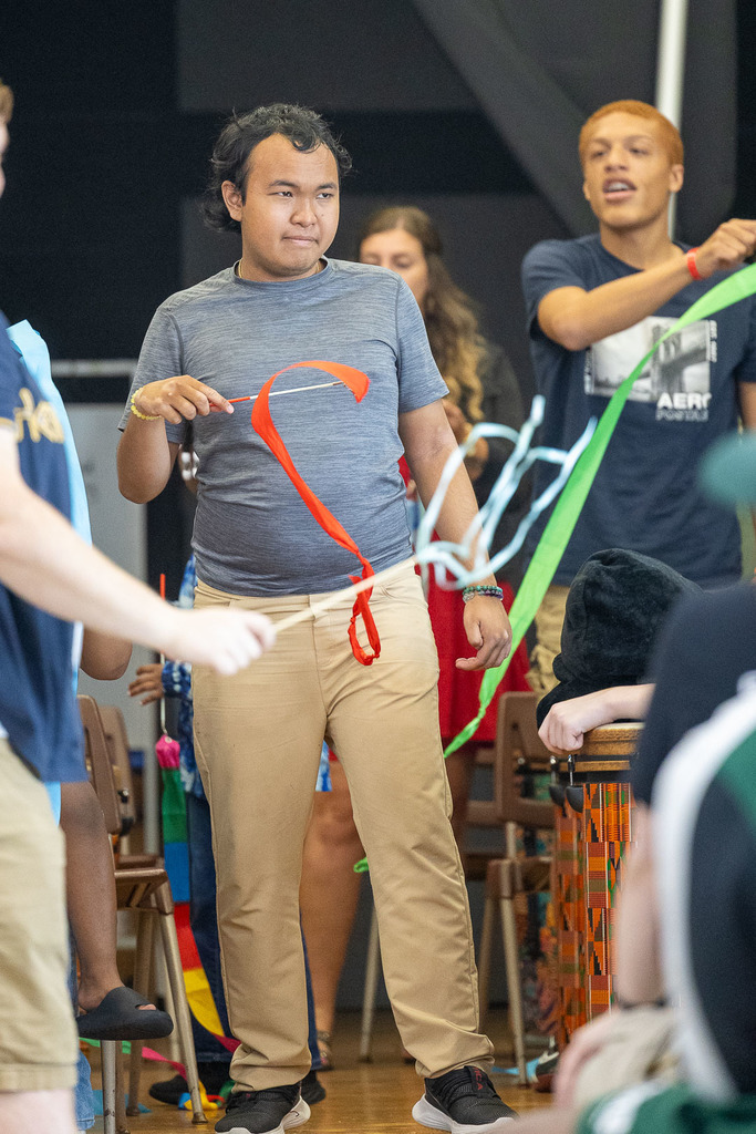 students performing in the ESY concert