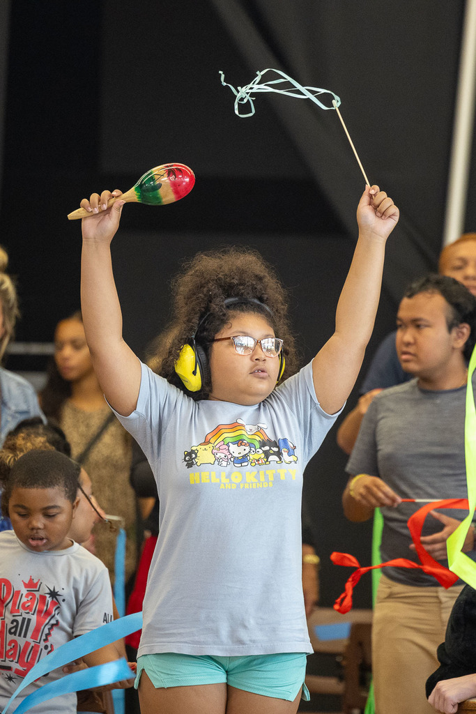 students performing in the ESY concert