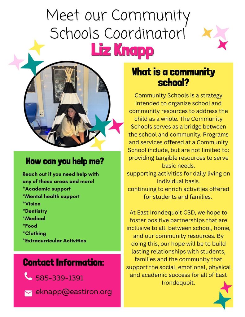 Meet our Community Schools Coordinator, Liz Knapp