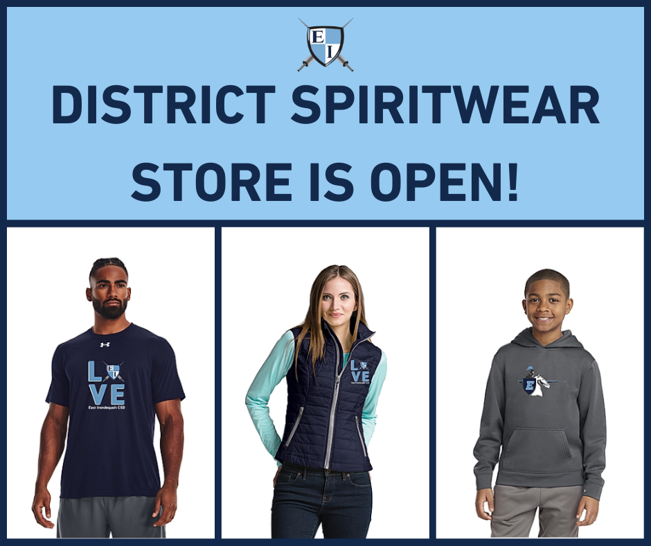 District Spiritwear Store is Open