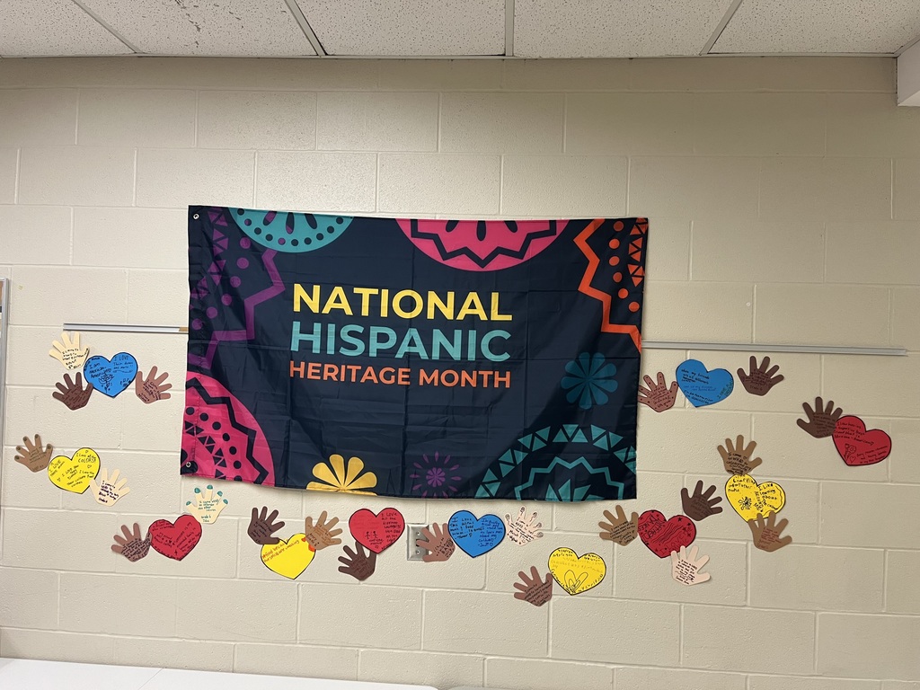 National Hispanic Heritage Month and hands with hearts