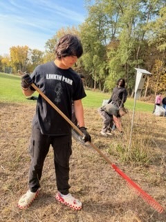 students at Helmer Nature Center