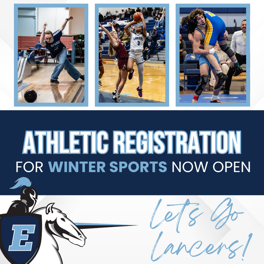 Athletic Registration for winter sports now open Lets go Lancers!