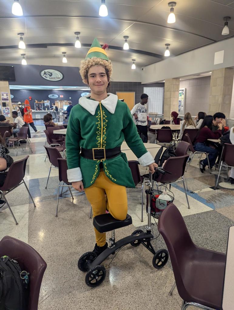 Eastridge students dressed in costume