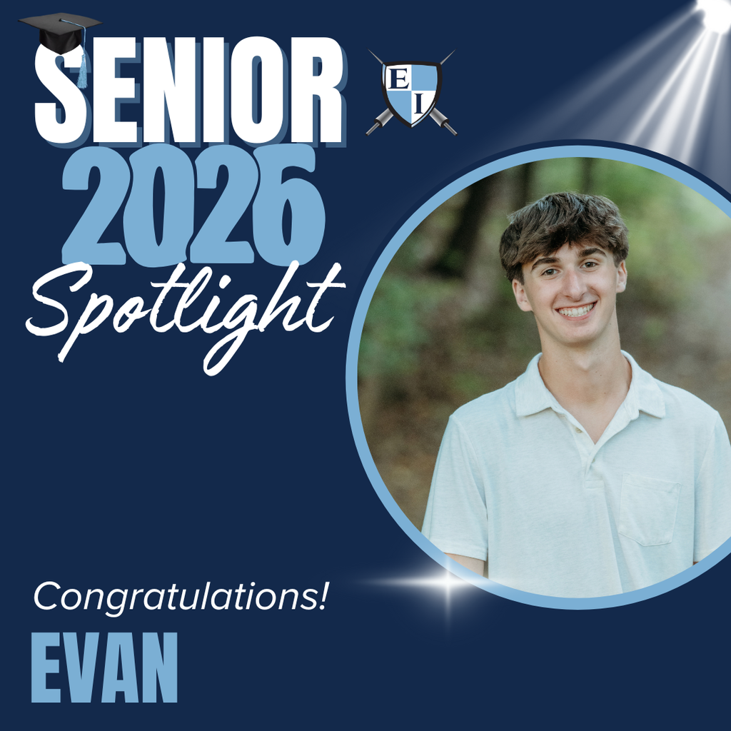 Senior 2026 Spotlight Congratulations Evan