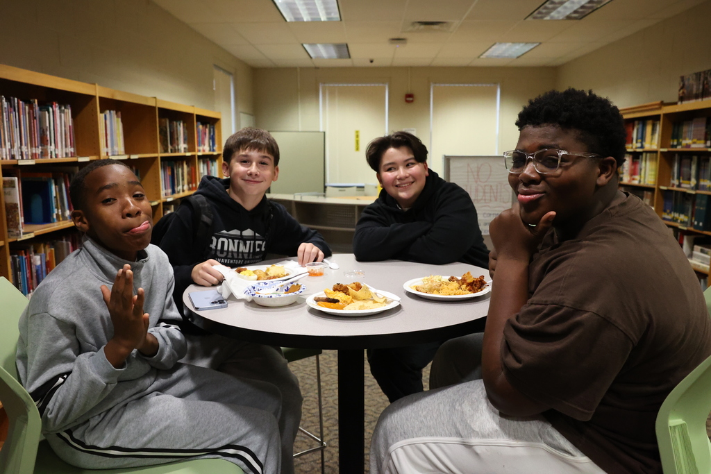 Students are excited to try new dishes