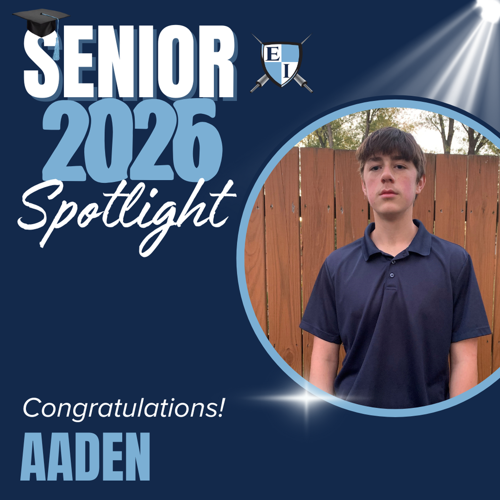 Senior 2026 spotlight Congratulations Aaden