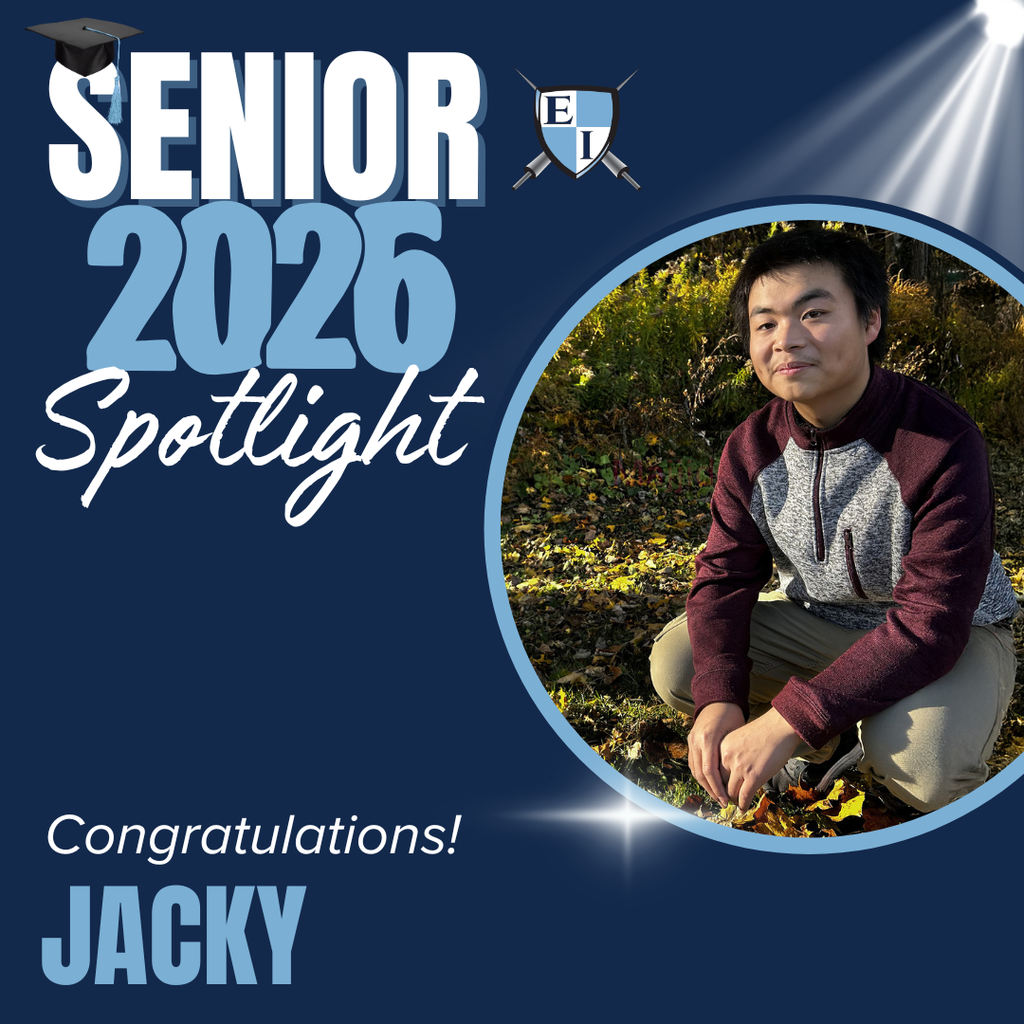 Senior 2026 spotlight Congratulations Jacky