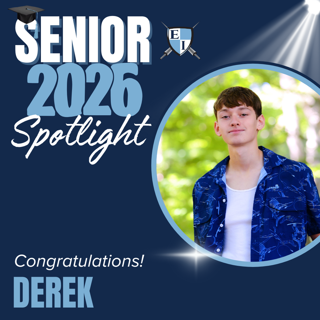 Senior 2026 spotlight Congratulations Derek
