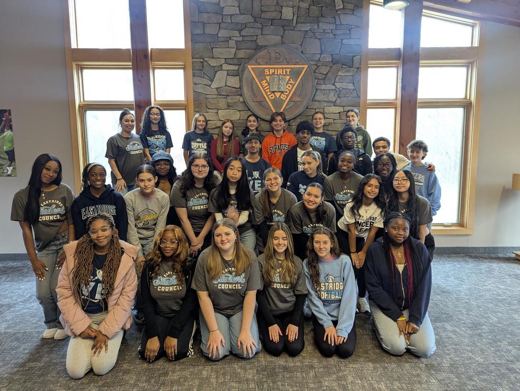 Group photo of students from student council