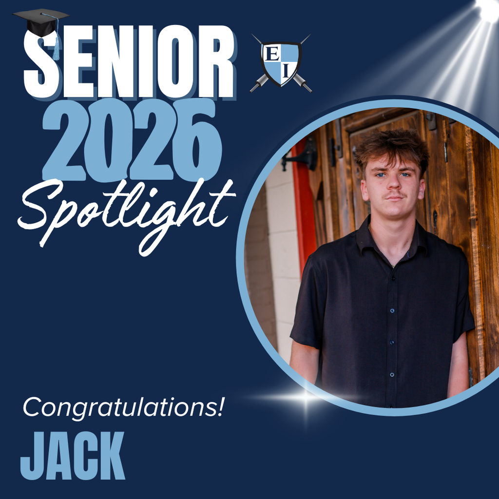 Senior 2026 spotlight Congratulations Jack!