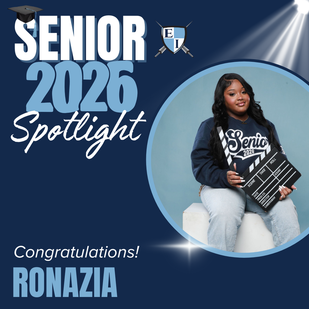 Senior 2026 spotlight Congratulations Ronazia
