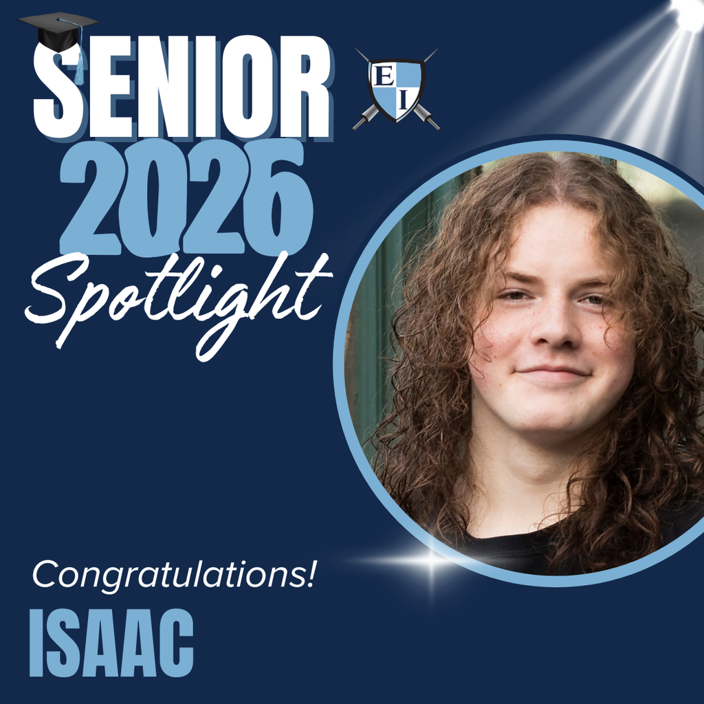 Senior 2026 spotlight Congratulations! Isaac
