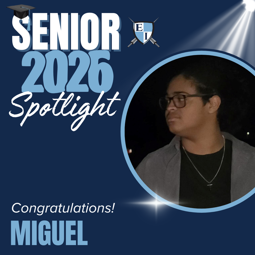 Senior 2026 spotlight Congratulations Miguel
