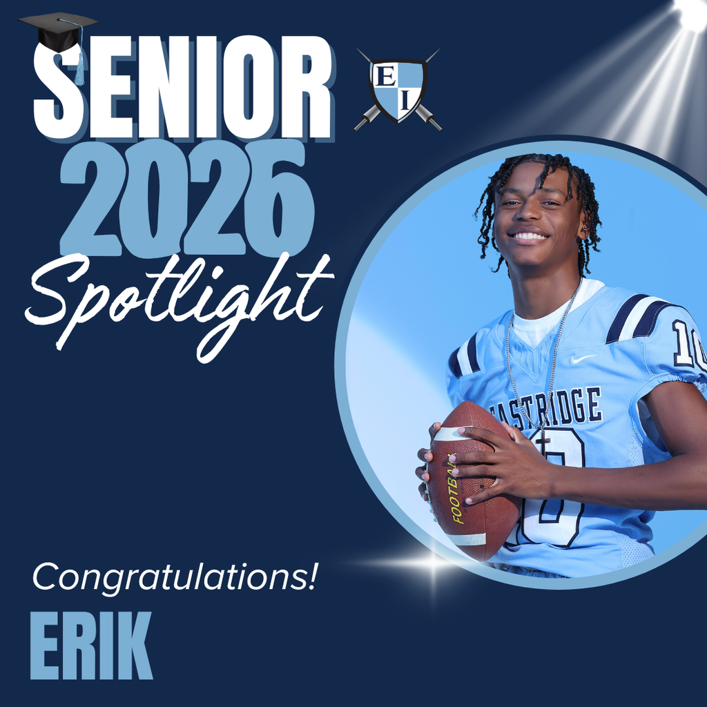Senior 2026 spotlight Congratulations Erik