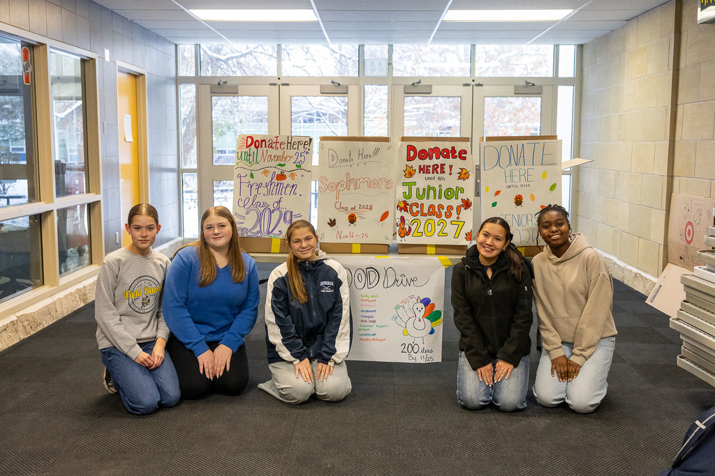 Student government collecting donations