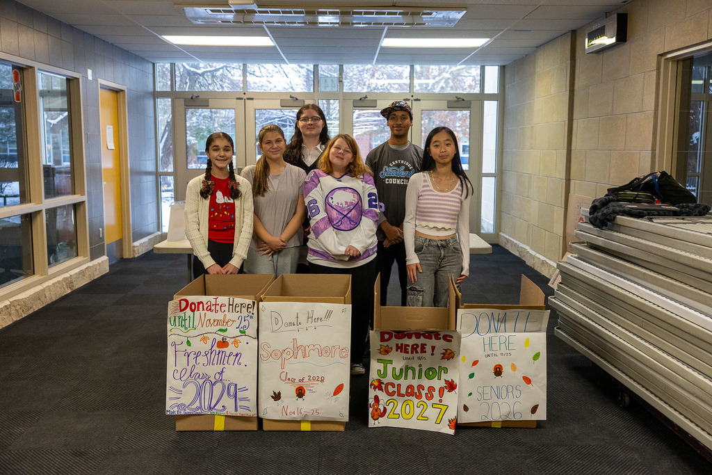 Student government collecting donations