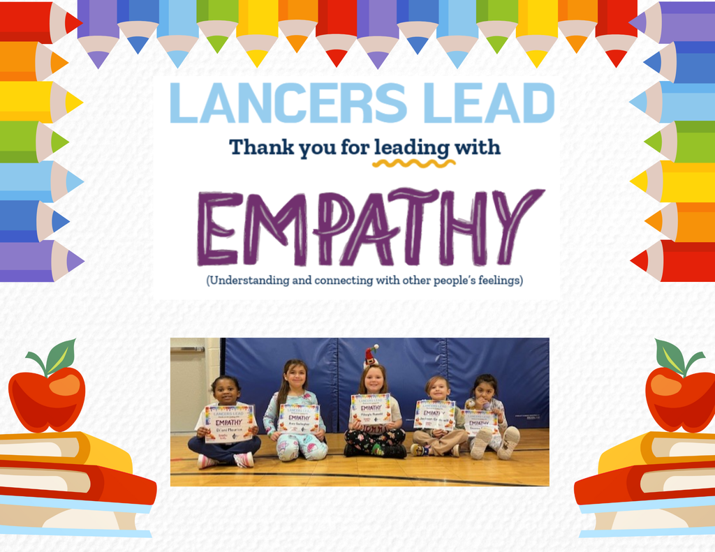 Lancers Lead thank you for leading wiht Empathy understanding and connection with other people's feelings