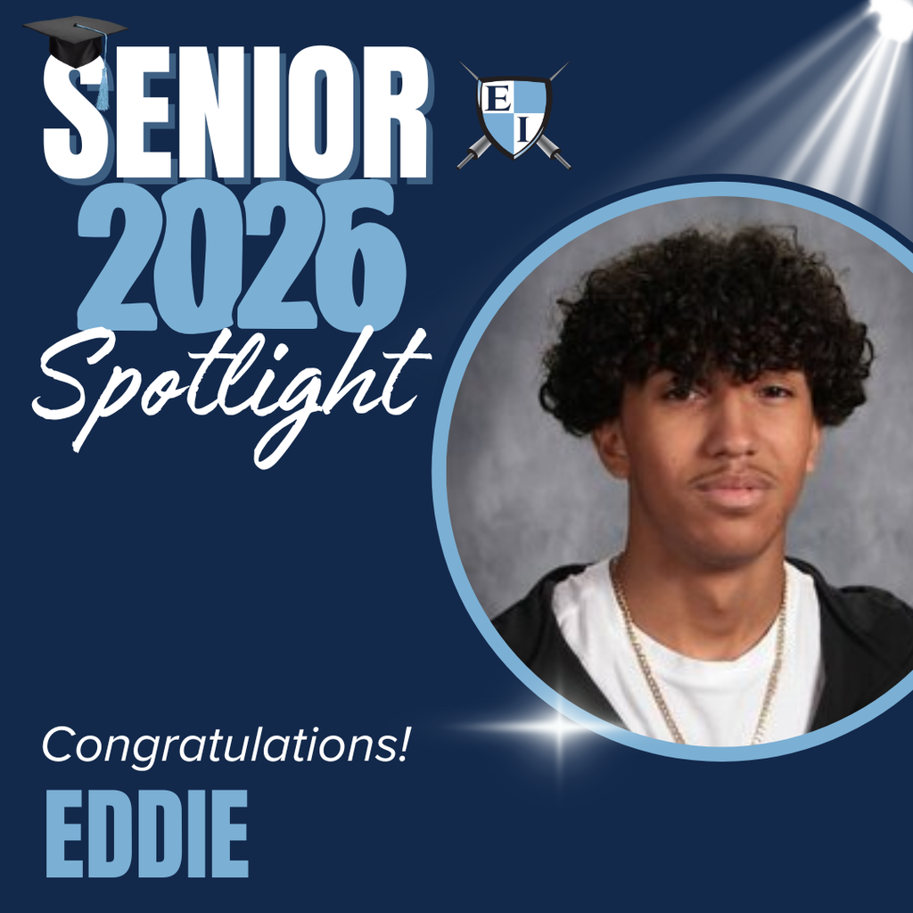 Senior 2026 Spotlight Congratulations Eddie