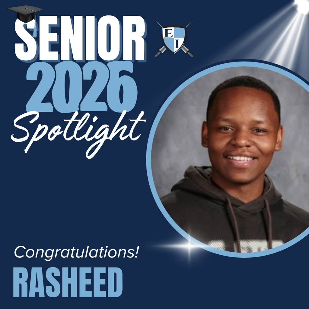 Senior 2026 Spotlight Congratulations Rasheed
