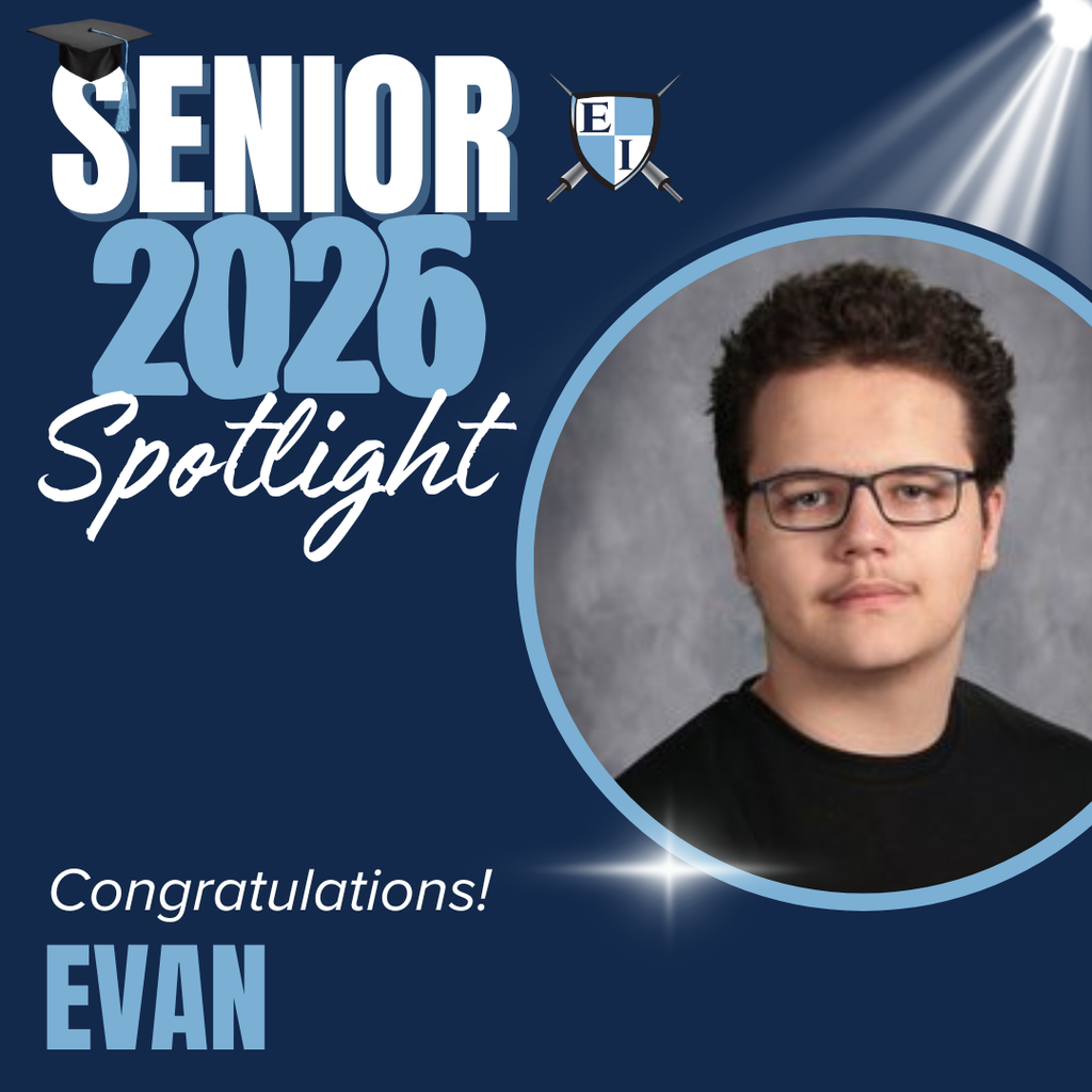 Senior 2026 Spotlight Congratulations Evan