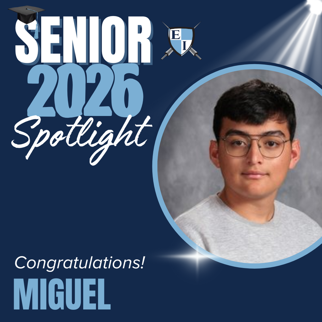Senior 2026 Spotlight Congratulations Miguel